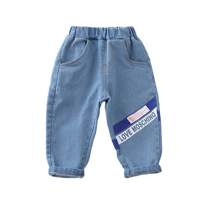 Boys Fashion Loose Breathable Light Blue Printed Denim Trousers Kids Clothing Amazon Hot Sale Everyday Clothes, Photo
Boys Fashion Loose Breathable Light Blue Printed Denim Trousers Kids Clothing Amazon Hot Sale Everyday Clothes, Photo