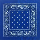Custom LOGO Paisley Printed Square Cotton Bandana