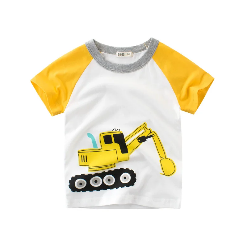 Summer Baby Clothes Ins Popular Short-sleeved T-shirt Round Neck Half Sleeve Cotton T Shirts For Boys
Summer Baby Clothes Ins Popular Short-sleeved T-shirt Round Neck Half Sleeve Cotton T Shirts For Boys