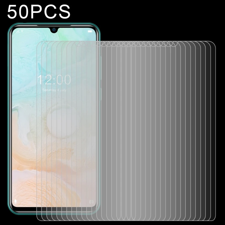 

50 PCS 0.26mm 9H 2.5D Tempered Glass Film For Doogee N20 Pro