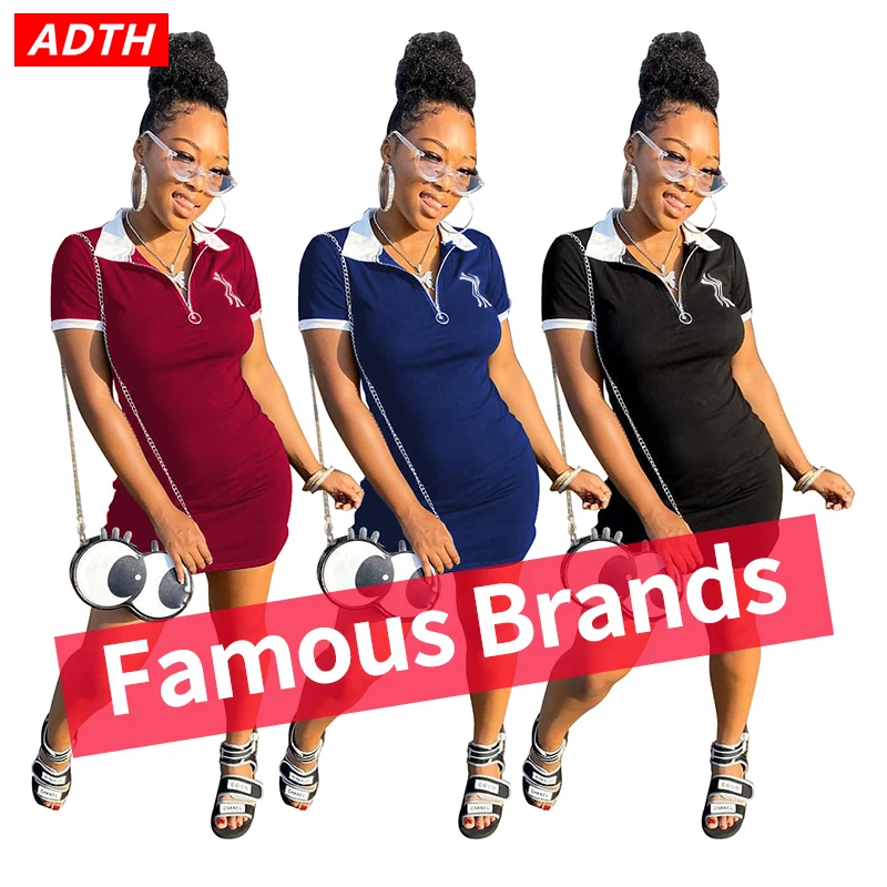 2021 Fashion Spring Summer Designer Dresses Famous Brands Sexy Stand Collar Shirt Bodycon Dresses Sexy T Shirt Dress For Women, Picture color
2021 Fashion Spring Summer Designer Dresses Famous Brands Sexy Stand Collar Shirt Bodycon Dresses Sexy T Shirt Dress For Women, Picture color