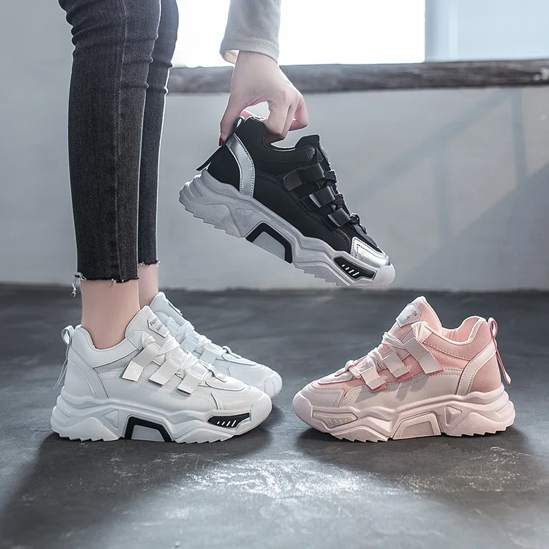 women Chunky Shoes Boots Platform Sneakers Breathable Casual Women Mixed-Colors Soft 35-40
women Chunky Shoes Boots Platform Sneakers Breathable Casual Women Mixed-Colors Soft 35-40