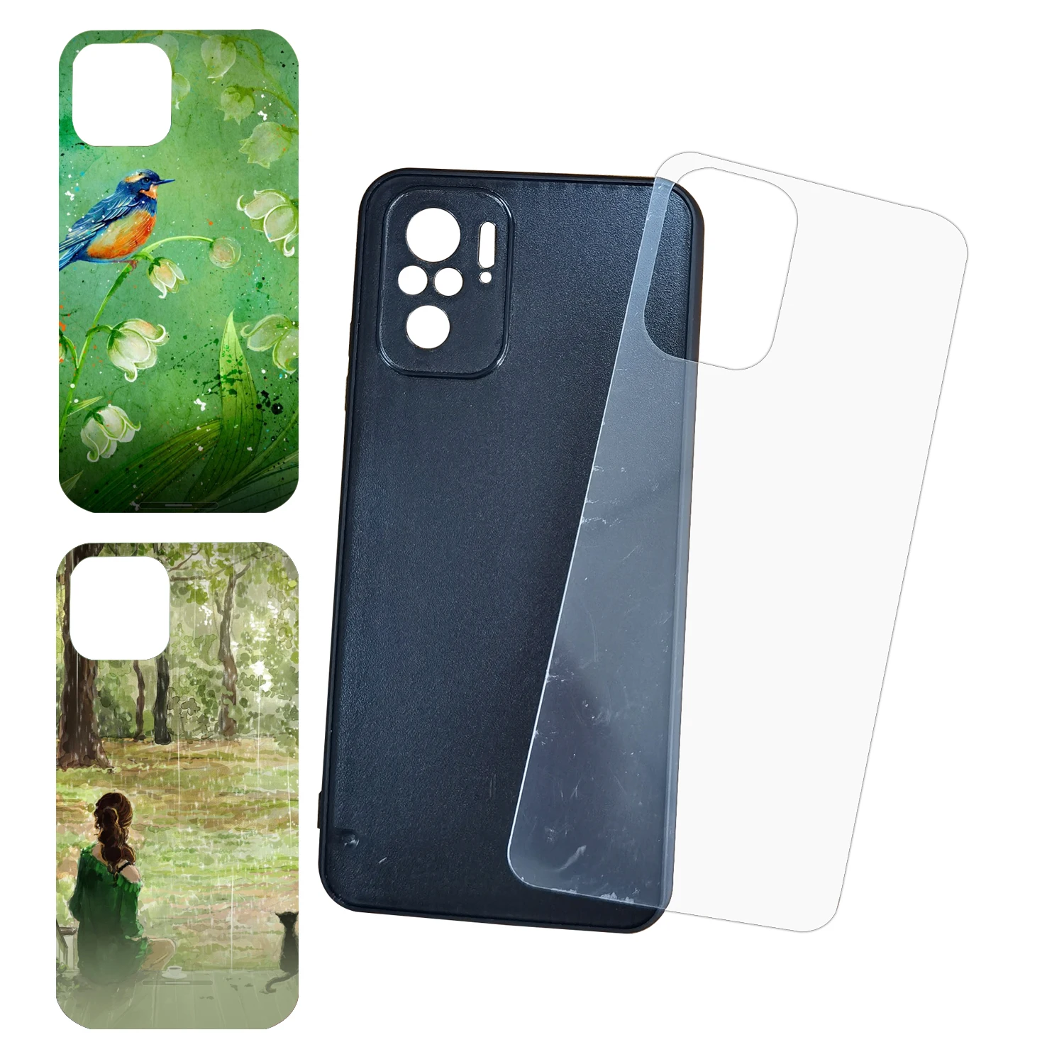 Anti-scratch Transparent Blank Tempered Glass Back Cover For redmi note10 UV Printing
Anti-scratch Transparent Blank Tempered Glass Back Cover For redmi note10 UV Printing