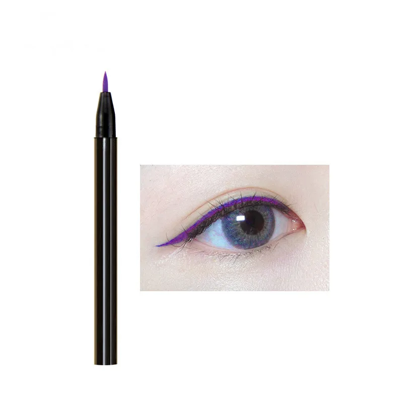 Multi-color Organic Eyeliner Waterproof Long-Lasting Liquid Fluorescent Color Eyeliner Pencil
Multi-color Organic Eyeliner Waterproof Long-Lasting Liquid Fluorescent Color Eyeliner Pencil