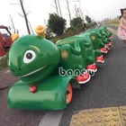 Indoor Kids Playground Games Electric Theme Park Rides Amusement Trackless Train For sale