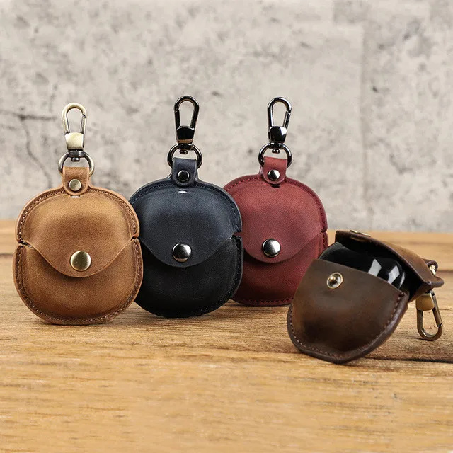 Crazy horse cowhide leather case coffee red wine blue brown smooth soft ventilate bag for samsung galaxy earbuds
Crazy horse cowhide leather case coffee red wine blue brown smooth soft ventilate bag for samsung galaxy earbuds