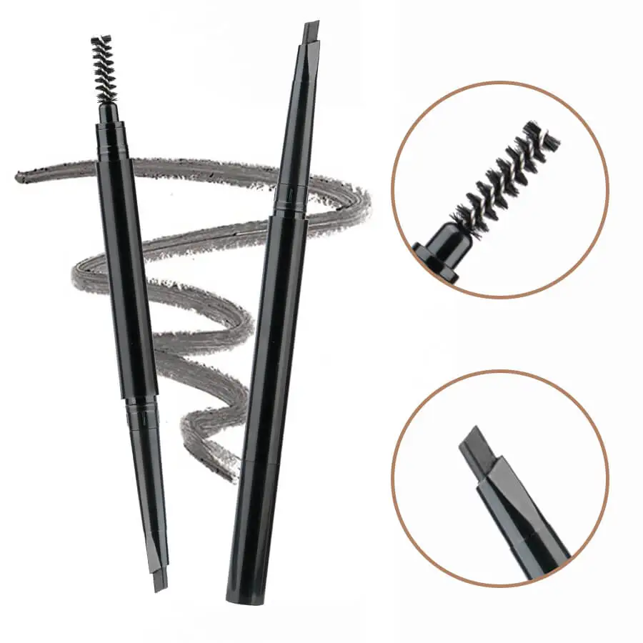 Vegan 2 in 1 Private Label Eyebrow Pencil Custom Logo Eye Brow Pencil with Brush Waterproof Eyebrow Pencil
Vegan 2 in 1 Private Label Eyebrow Pencil Custom Logo Eye Brow Pencil with Brush Waterproof Eyebrow Pencil