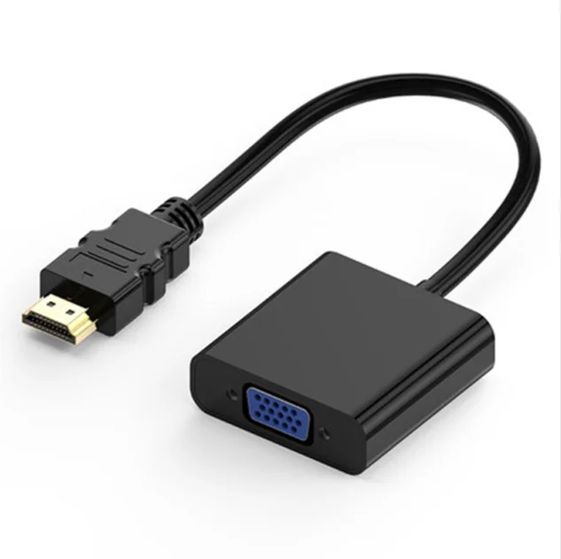 Wholesales Gold Plated 1080P HD MI Male to VGA Female Converter HDTV to VGA Adapter for Desktop Laptop Projector Monitor, Black/ white
Wholesales Gold Plated 1080P HD MI Male to VGA Female Converter HDTV to VGA Adapter for Desktop Laptop Projector Monitor, Black/ white