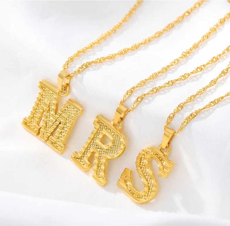 2020 New Fashion Personalized Stainless Steel Gold Plated Initial Necklace Letter For Women
2020 New Fashion Personalized Stainless Steel Gold Plated Initial Necklace Letter For Women
