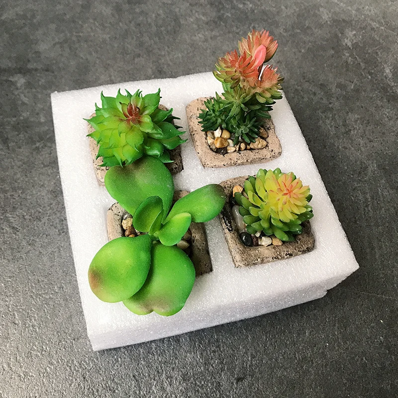 Wholesale High Quality Artificial Mini Office desktop Stone basin Plants Plastic Green Succulent Plants Set For Home Decor, Green red, as photo
Wholesale High Quality Artificial Mini Office desktop Stone basin Plants Plastic Green Succulent Plants Set For Home Decor, Green red, as photo