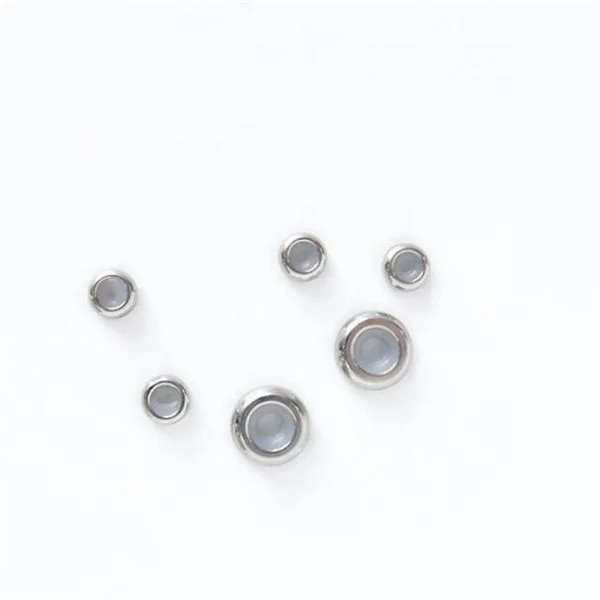 Yiwu Aceon Stainless Steel Different Size Customized Chain Components Adjustable Clasp Rubber Stopper Bead
Yiwu Aceon Stainless Steel Different Size Customized Chain Components Adjustable Clasp Rubber Stopper Bead