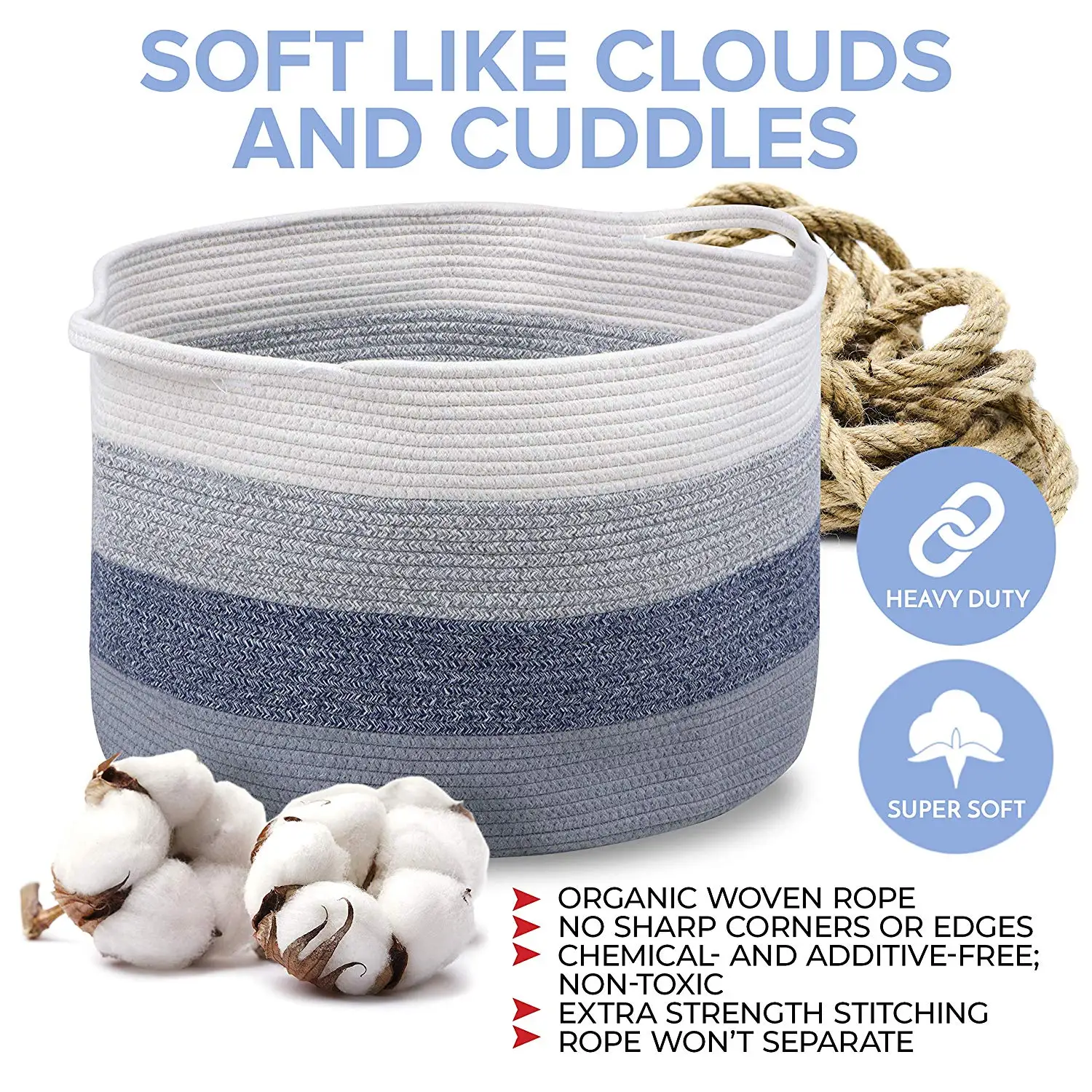 e0f; versatile storage basket - more than a baby laundry hamper