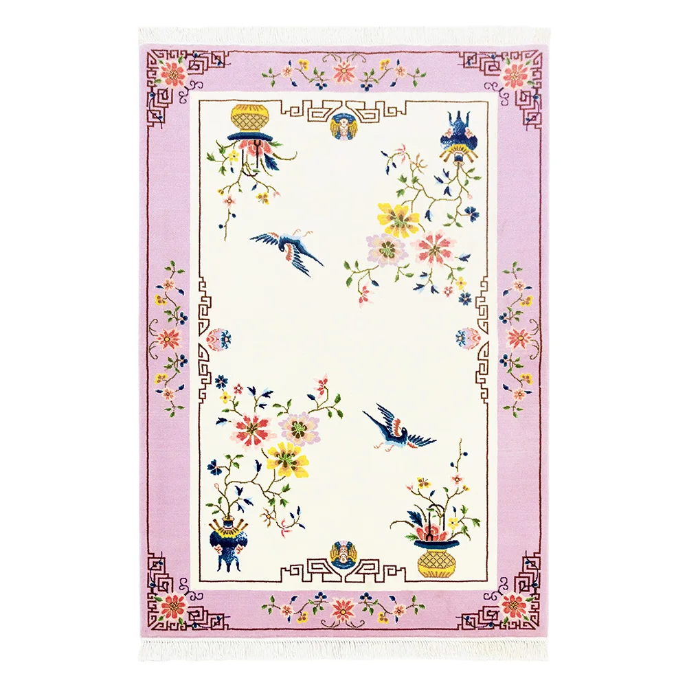 YILONG 4'x6' Antique handmade pink color carpet chinese art decoration wool Chinese rug
YILONG 4'x6' Antique handmade pink color carpet chinese art decoration wool Chinese rug