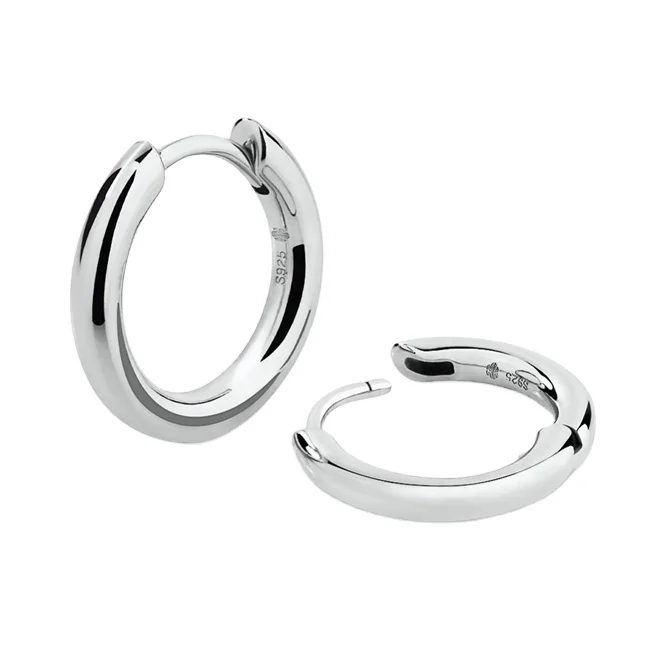 Greatytang hip hop men's hoop earrings jewelry 15mm s925 sterling silver hoop earrings
Greatytang hip hop men's hoop earrings jewelry 15mm s925 sterling silver hoop earrings
