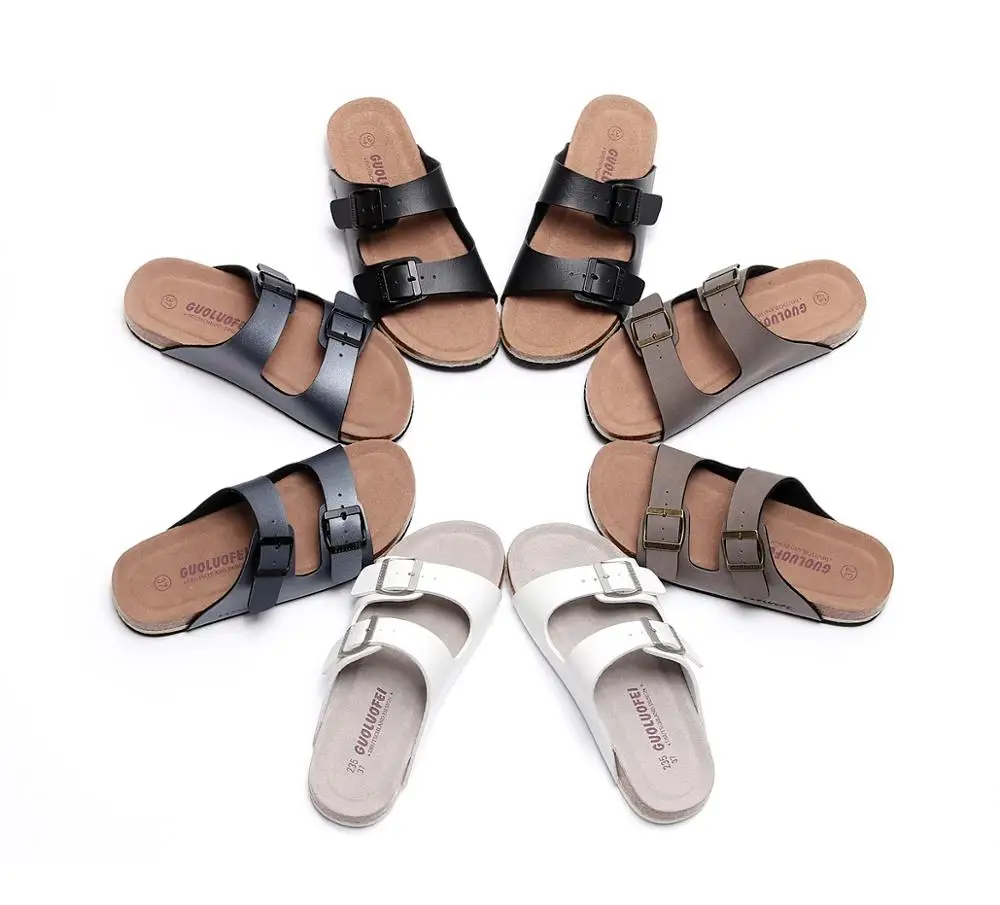 Wholesale 2020 Unisex Sandals Buckle Adjustment Sliver Grass Rope Edge Classic Design Summer Outdoors PU Cork Slippers For Men, Customized color
Wholesale 2020 Unisex Sandals Buckle Adjustment Sliver Grass Rope Edge Classic Design Summer Outdoors PU Cork Slippers For Men, Customized color