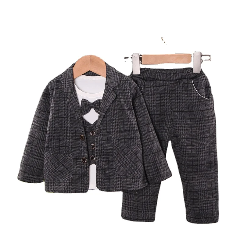 Qianniaoge four piece suit evening dress boys' clothing autumn children's clothing cheap wholesale, Picture
Qianniaoge four piece suit evening dress boys' clothing autumn children's clothing cheap wholesale, Picture
