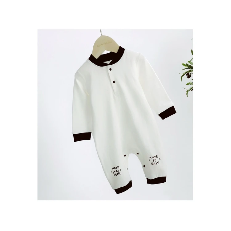 Custom Baby Clothes Long Sleeve China Factory Baby Boys Jumpsuit Baby Rompers, White
Custom Baby Clothes Long Sleeve China Factory Baby Boys Jumpsuit Baby Rompers, White