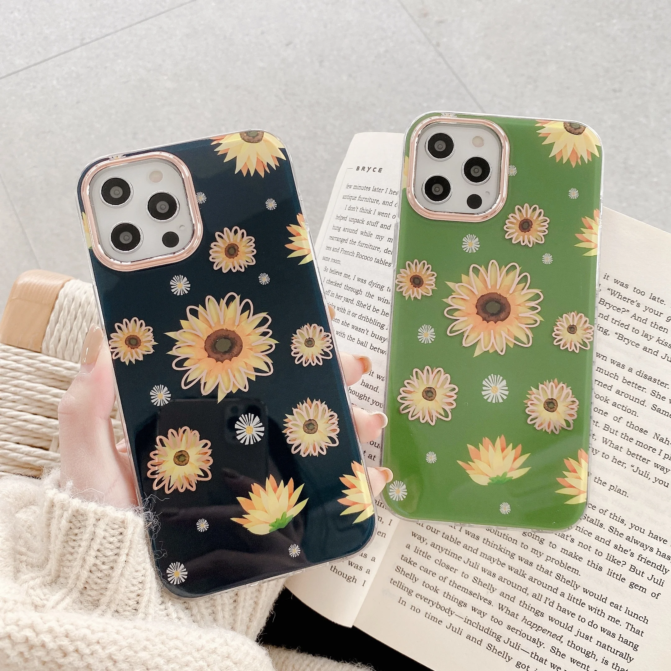 For iPhone 12 IMD Printing Back Cover Flower Pattern TPU PC Combo Protection Mobile Phone Case for iPhone 12 Pro 12 Pro Max, Multi colors
For iPhone 12 IMD Printing Back Cover Flower Pattern TPU PC Combo Protection Mobile Phone Case for iPhone 12 Pro 12 Pro Max, Multi colors