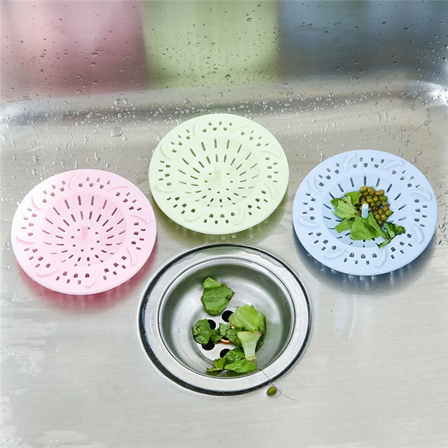 Small Handle Design Bathroom Hair Filter Mesh Kitchen Sink Cover Kitchen Accessories, As show
Small Handle Design Bathroom Hair Filter Mesh Kitchen Sink Cover Kitchen Accessories, As show