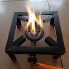 Custom cast iron cooktop 1 burner gas stove