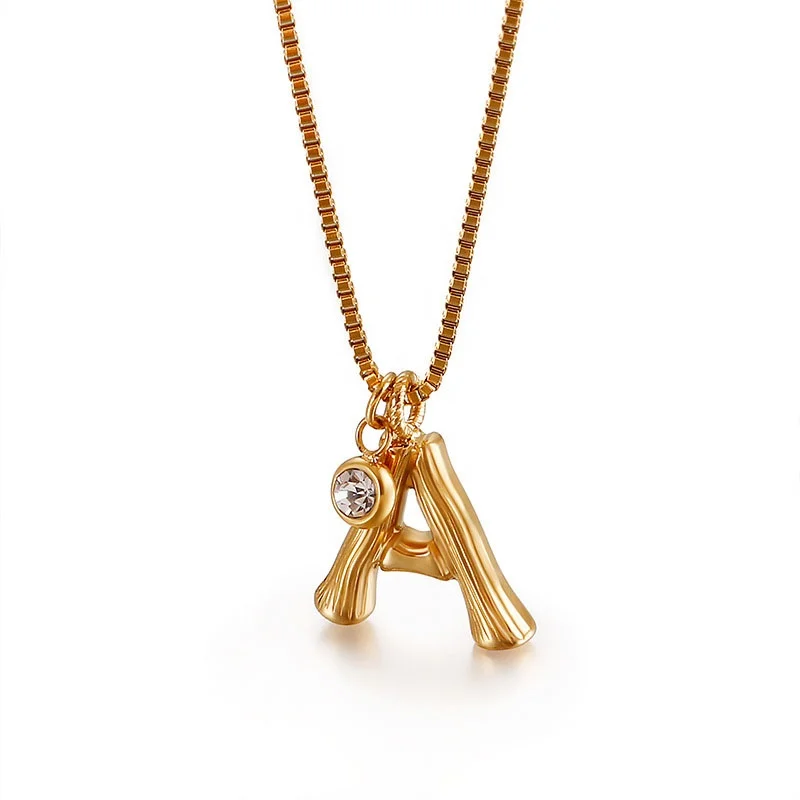 Korean Style Hot Selling High Quality Fashion Vintage 316L Stainless Steel Custom Letter Gold Necklace
Korean Style Hot Selling High Quality Fashion Vintage 316L Stainless Steel Custom Letter Gold Necklace
