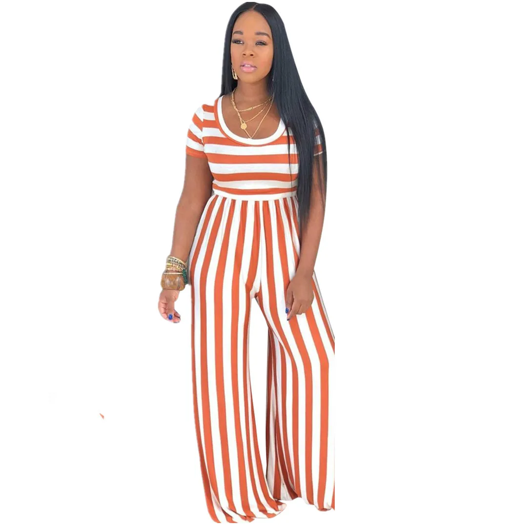 2021 summer women playsuits casual silk long O-neck stripe striped one piece jumpsuit bodysuits
2021 summer women playsuits casual silk long O-neck stripe striped one piece jumpsuit bodysuits