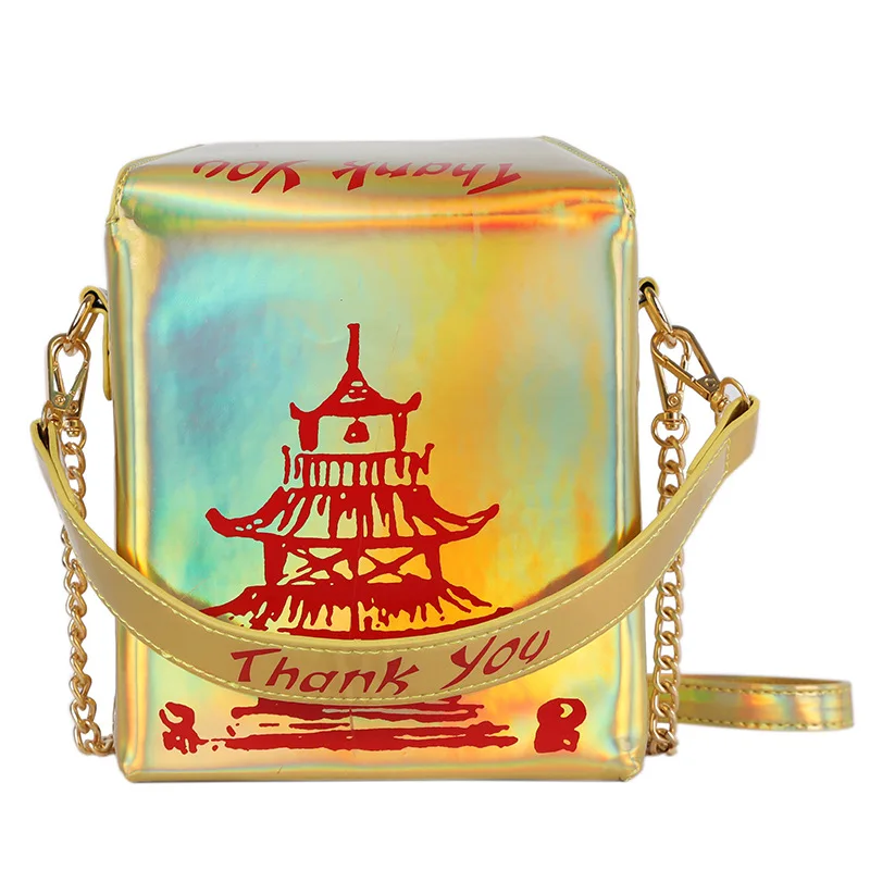 Fashion Women Laser Bucket Handbags Patent Leather Novelty Iron Tower Printing Shoulder Bag Creative Chinese Style Crossbody Bag
Fashion Women Laser Bucket Handbags Patent Leather Novelty Iron Tower Printing Shoulder Bag Creative Chinese Style Crossbody Bag