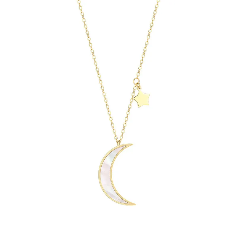 High quality popular sterling silver necklace 925 jewelry moon and star necklace women
High quality popular sterling silver necklace 925 jewelry moon and star necklace women