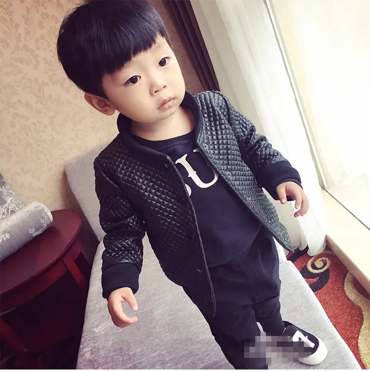 new arrival fall autumn winter infant baby boys warm jacket coats PU clothing Z35050, Black
new arrival fall autumn winter infant baby boys warm jacket coats PU clothing Z35050, Black