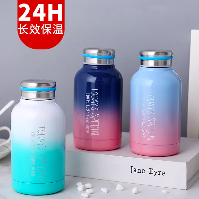 wall stainless steel sports bottle custom logo promotion gift