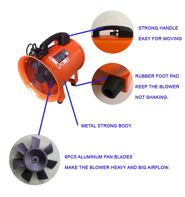 Portable Fan, 8", 10", 12", 14" - detail 12