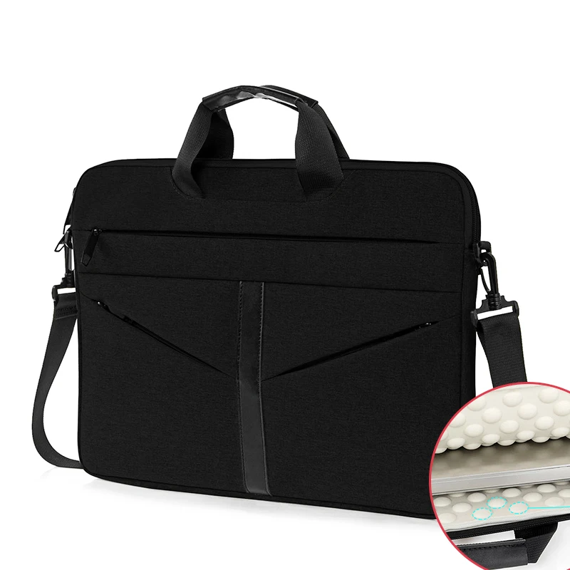 Durable Polyester Waterproof Men Laptop Shoulder Bag for 17.3-inch Notebook Laptop, Grey/black
Durable Polyester Waterproof Men Laptop Shoulder Bag for 17.3-inch Notebook Laptop, Grey/black