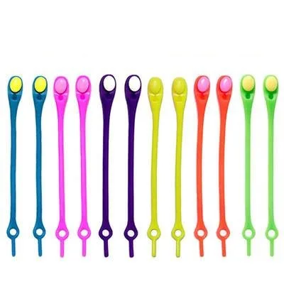 12pcs/Pack Lazy Silicone Shoelaces Round Elastic Shoe Laces Special No Tie Rubber For Sneakers Fit Strap, Multi colors
12pcs/Pack Lazy Silicone Shoelaces Round Elastic Shoe Laces Special No Tie Rubber For Sneakers Fit Strap, Multi colors