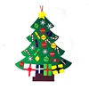 Wholesale Handmade Reindeer Christmas Tree Felt Ornaments Artificial Diy Felt Christmas Tree Decoration