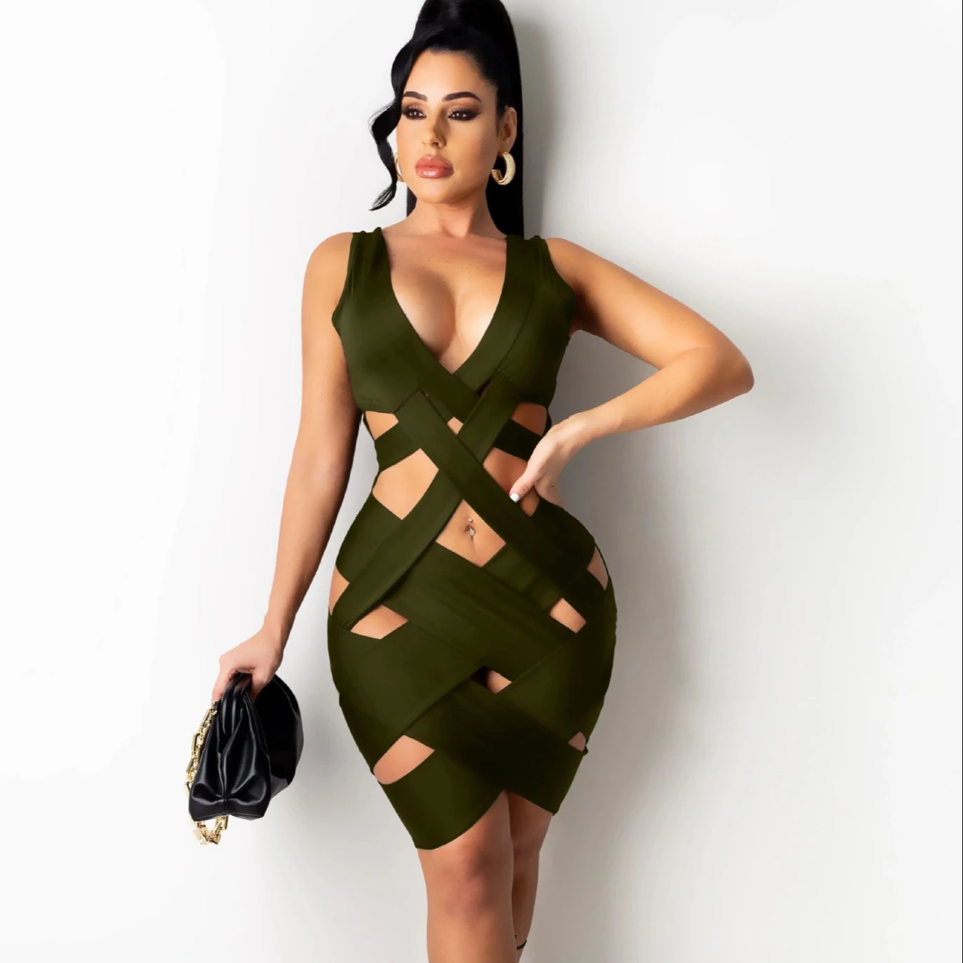 2021 Summer New arrival sexy hollow out slim women dresses for summer bodycon elegant casual dresses
2021 Summer New arrival sexy hollow out slim women dresses for summer bodycon elegant casual dresses