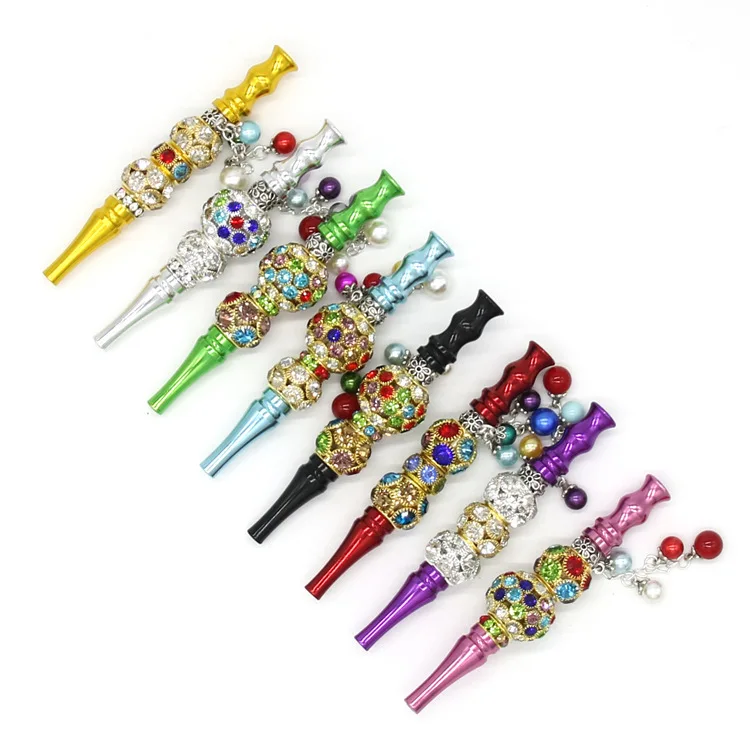 Wholesale Diamond Weed Pipe Metal Female Hookah Suction Tip Long Blunt Holder Jewelry Cigarette Holder Blunt, Mix color
Wholesale Diamond Weed Pipe Metal Female Hookah Suction Tip Long Blunt Holder Jewelry Cigarette Holder Blunt, Mix color