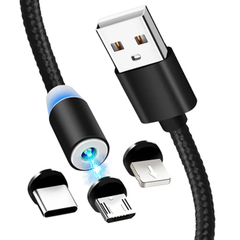 Custom 2 meter 3in1 USB Cable for iphone Type c Cell Phone Charging Magnetic Usb Cable
Custom 2 meter 3in1 USB Cable for iphone Type c Cell Phone Charging Magnetic Usb Cable