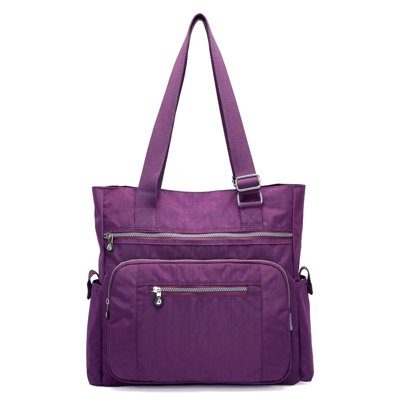 Yunyang ladies women water repellent nylon large shoulder travel sport gym shopping tote bags adjustable straps
Yunyang ladies women water repellent nylon large shoulder travel sport gym shopping tote bags adjustable straps