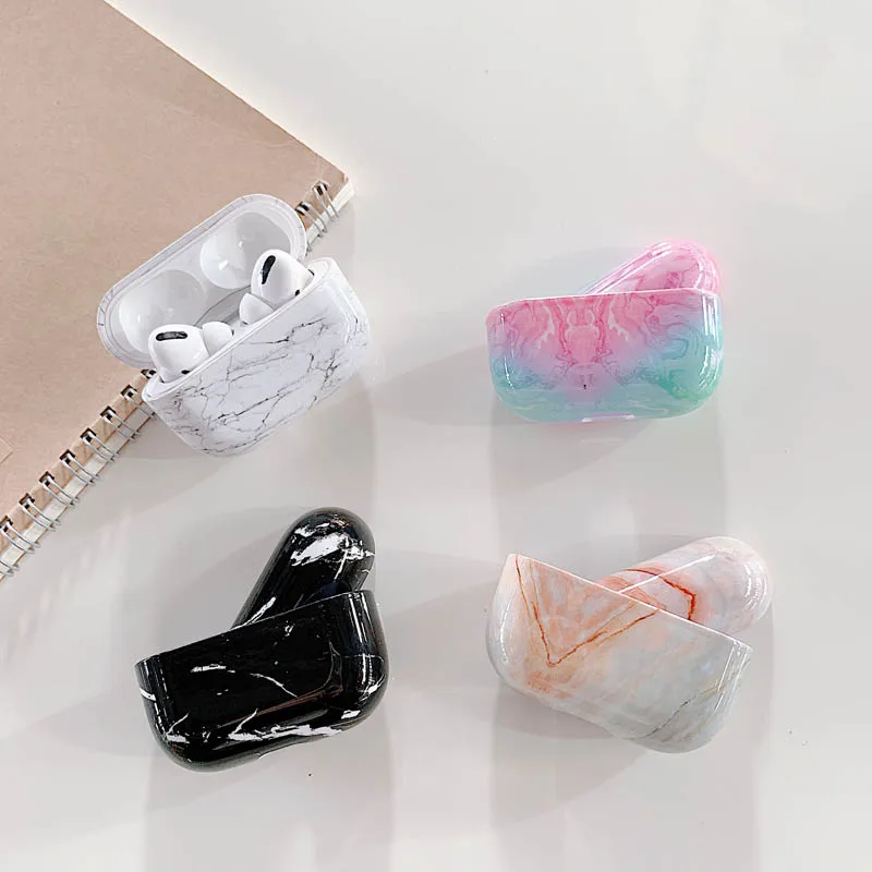 Cute Marble Pattern Hard PC Protective Earphone Cover Cases For Apple Airpods Pro 1 2 3 Charging Box Shall, Mix colors
Cute Marble Pattern Hard PC Protective Earphone Cover Cases For Apple Airpods Pro 1 2 3 Charging Box Shall, Mix colors