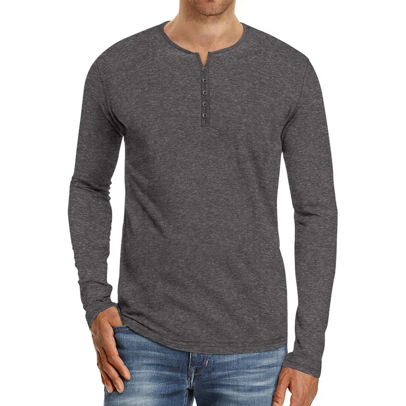 Fall 2021 men casual clothing slim solid color long sleeve t-shirt, Different colors and support to customized
Fall 2021 men casual clothing slim solid color long sleeve t-shirt, Different colors and support to customized