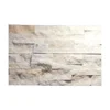 natural cream quartz stacked ledge stone wall cladding