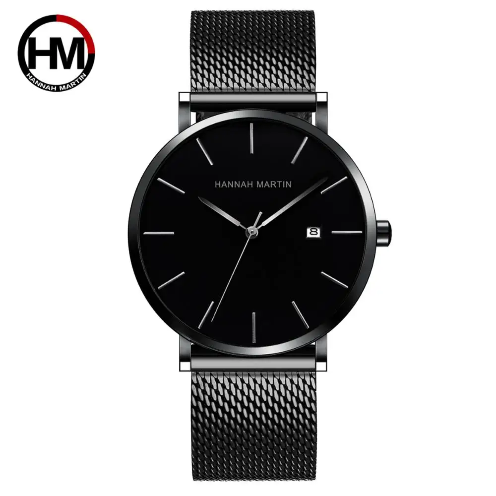 Hannah Martin 151 Classic Design Japan Quartz Waterproof Stainless Steel Fashion Business Thin Watch, 8 colors
Hannah Martin 151 Classic Design Japan Quartz Waterproof Stainless Steel Fashion Business Thin Watch, 8 colors