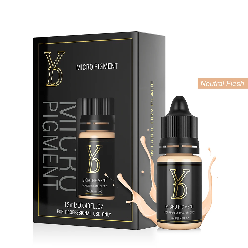 YD 12ml Liquid Professional Permanent Makeup Eyebrow Tattoo Pigment Ink Modifier (Neutral Flesh) 
YD 12ml Liquid Professional Permanent Makeup Eyebrow Tattoo Pigment Ink Modifier (Neutral Flesh)