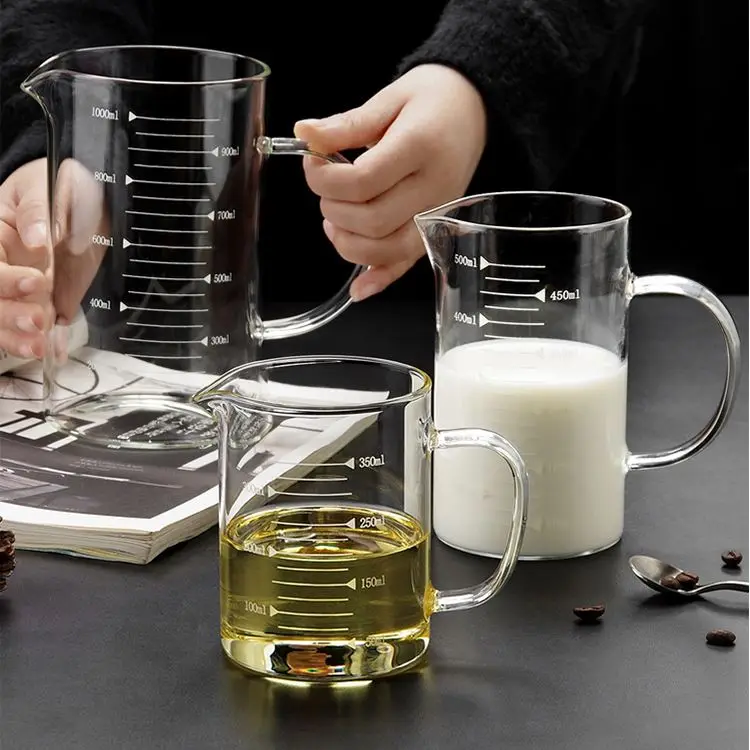 Premium Thickened Heat-Resistant Creative Single Glass Wall Cup Hand Made Glass Measuring Cup, Clear
Premium Thickened Heat-Resistant Creative Single Glass Wall Cup Hand Made Glass Measuring Cup, Clear