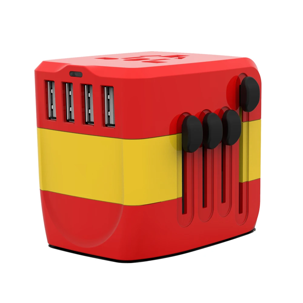 Abroad Travel Portable adapter with four usb Ports and type-c UK US AU EU electrical plug socket Universal
Abroad Travel Portable adapter with four usb Ports and type-c UK US AU EU electrical plug socket Universal