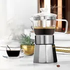 FDA LFGB Certification heat-resistant moka coffee percolator coffee maker