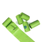 Wholesale colorful Paws printing Biodegradable dog poop bag compsotable dog waste bags (DG098)