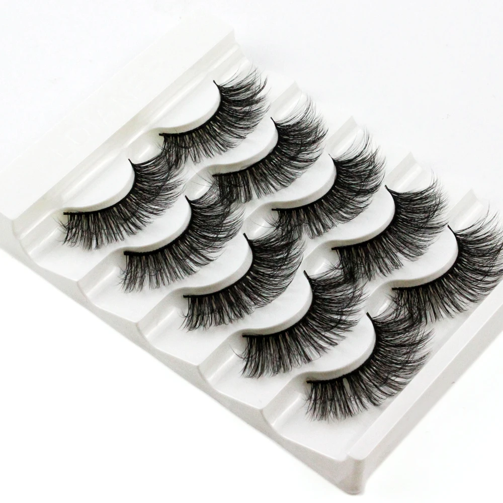 Custom Packaging Vegan 3d False Eyelashes Private Label Faux Mink Silk Lashes Vendor 5 pairs 3D Faux Mink 25mm Eyelashes, Natural black
Custom Packaging Vegan 3d False Eyelashes Private Label Faux Mink Silk Lashes Vendor 5 pairs 3D Faux Mink 25mm Eyelashes, Natural black