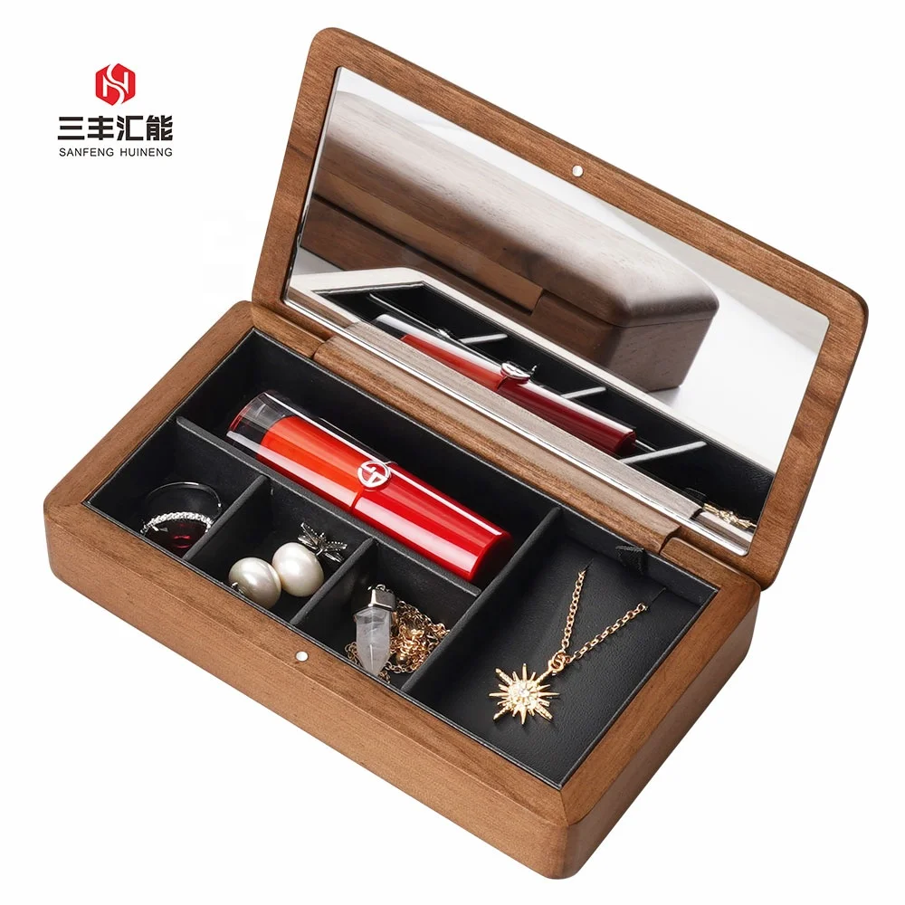 Portable Wooden Jewelry Box Travel Jewellery Box Case Jewelry Storage Box Organizer
Portable Wooden Jewelry Box Travel Jewellery Box Case Jewelry Storage Box Organizer