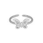 Fashion Cubic Zirconia Ring Custom Made Fashion Design 925 Sterling Silver Cubic Zirconia Women Ring